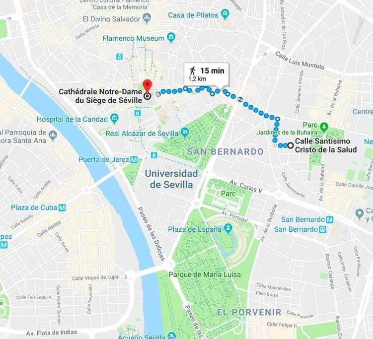 شقة Atico San Bernardo Terraza Y Parking Incluido إشبيلية المظهر الخارجي الصورة